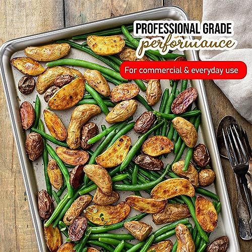 Aluminum Baking Sheet Set (2 Pack / Half Sheet Pan/18"x13")