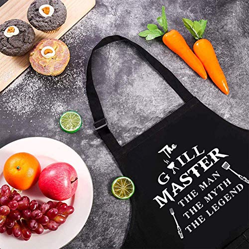Funny Aprons for Men (The Grill Master)