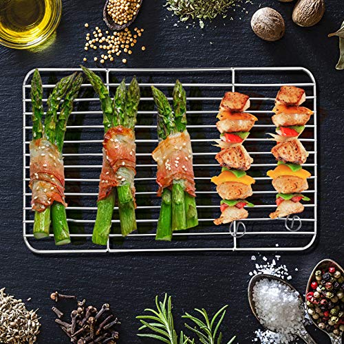 Baking Cooling Rack Set of 2 (11.6" x 9")
