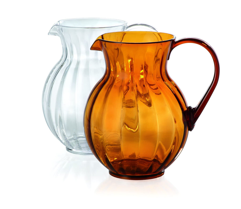 G.E.T. 90 oz Amber Plastic Pitcher with Handle (Amber / 90 Ounces / Set of 1)