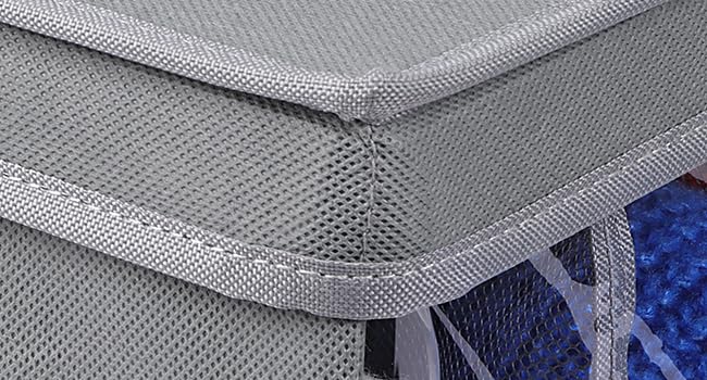 Sweater Storage for Closet Wardrobe Clothes Organizer (Grey)