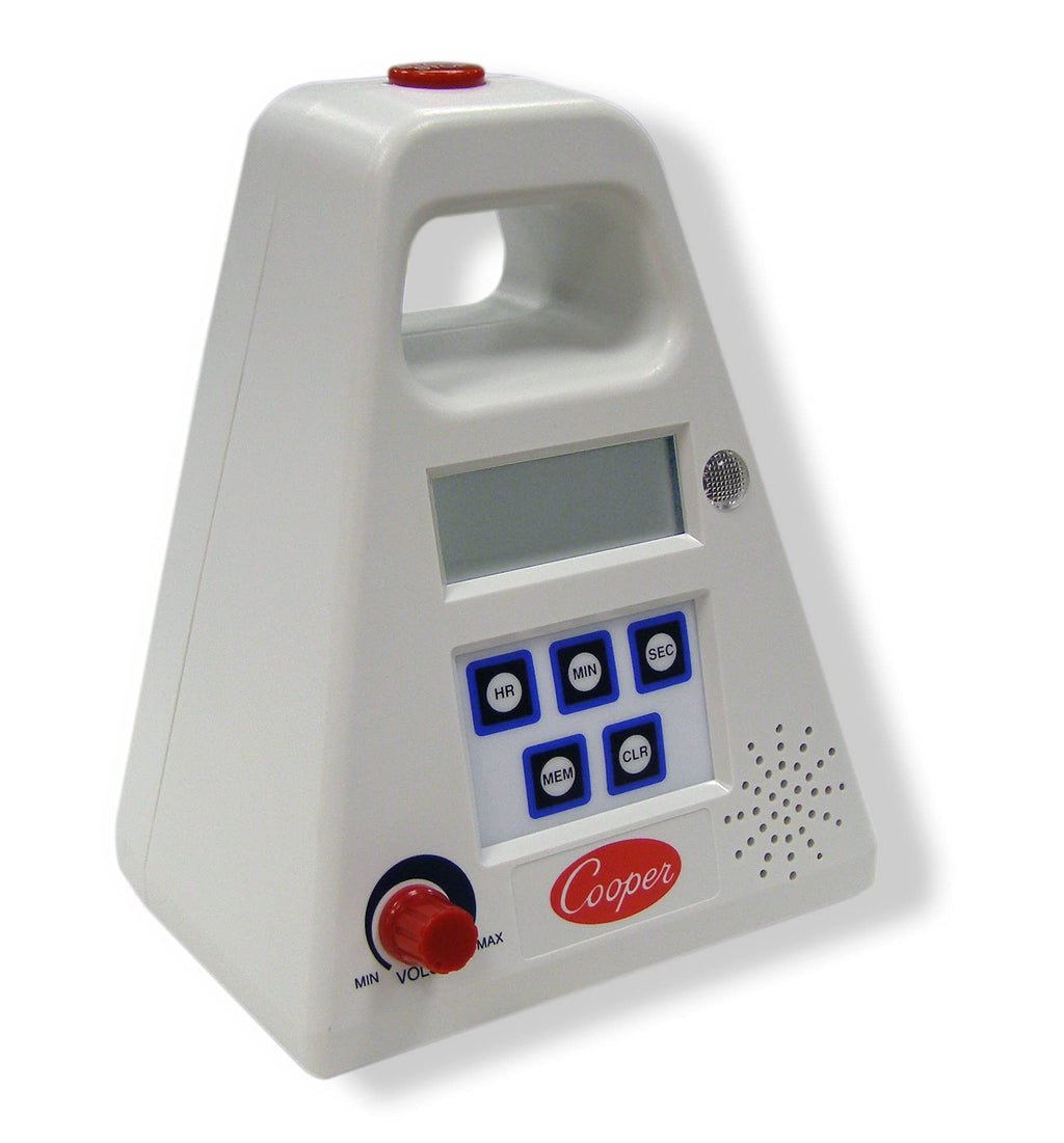 FT24-0-3 Large Single Station Digital Kitchen Timer with Volume Control, 24 Hours Unit Range