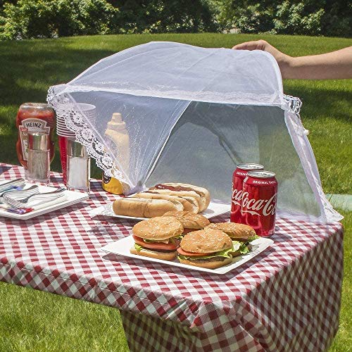 6 Pack Colored Mesh Food Cover Tents by Winknowl (6 PACK (17”x17”) / Multicolor)