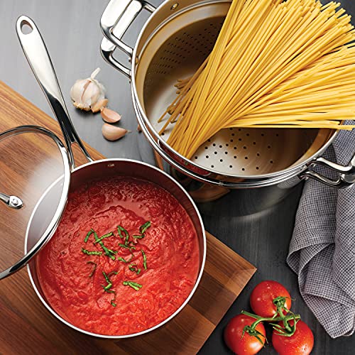 Boston Tri Ply Clad Stainless Steel 14 (Cookware Set / 14-Piece)