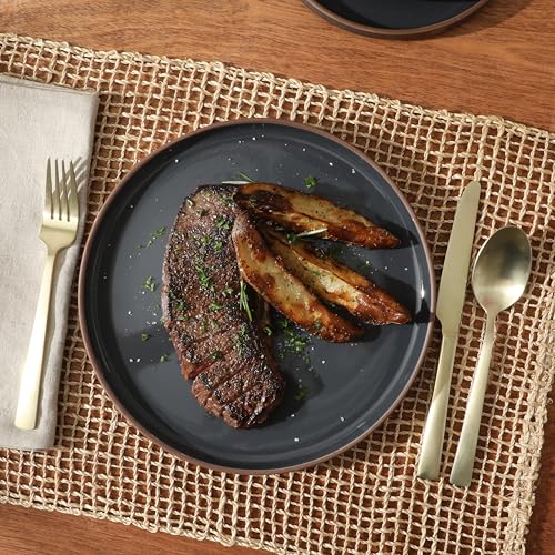 Northrock Stoneware Dinnerware Set (Assorted Colors (Northrock) / Service for 4 (12pcs))