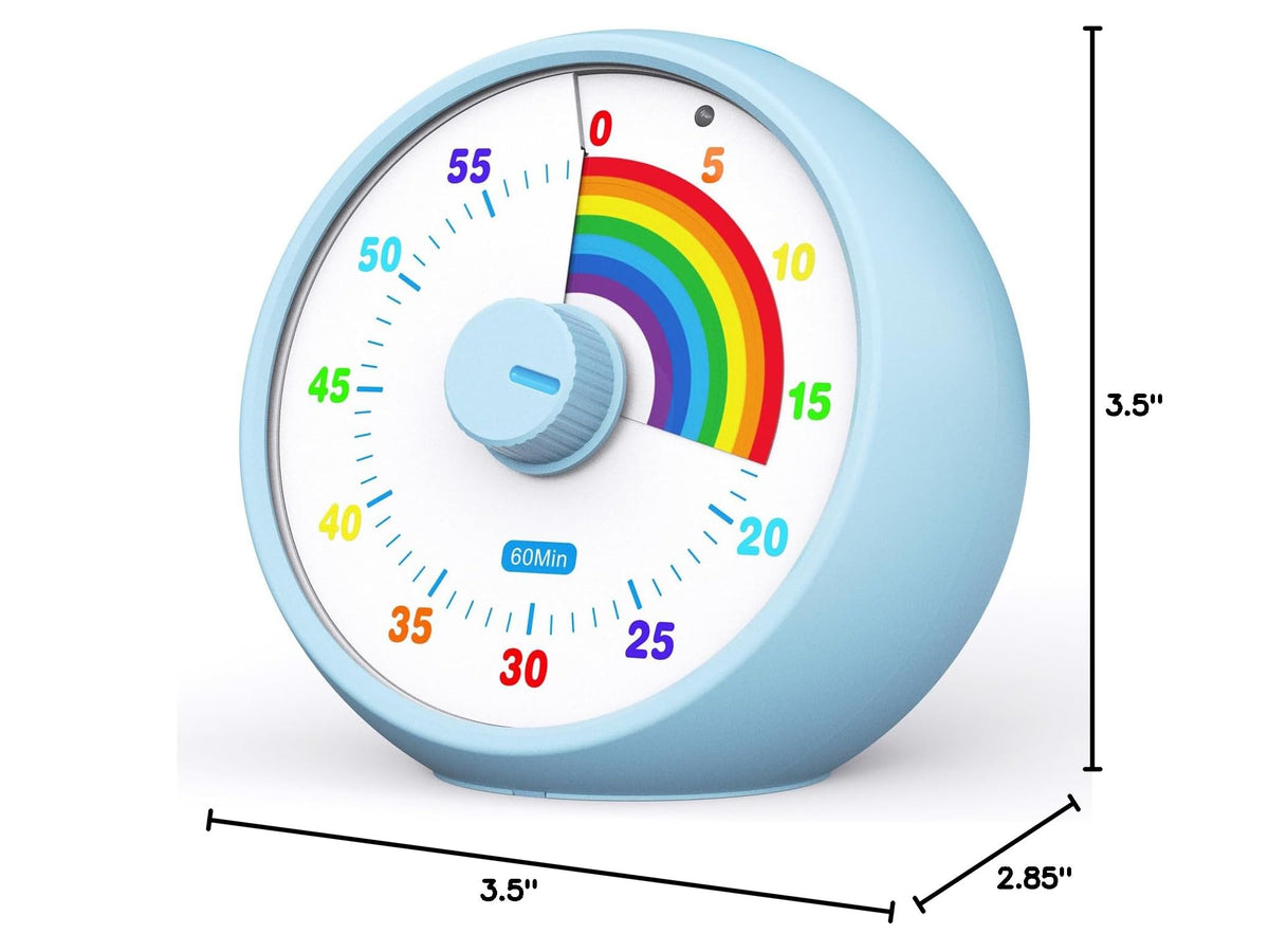 Visual Timer for Kids (Blue)