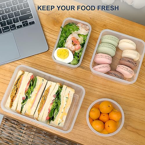 60 Piece Large Food Storage Containers Set (30 pack)
