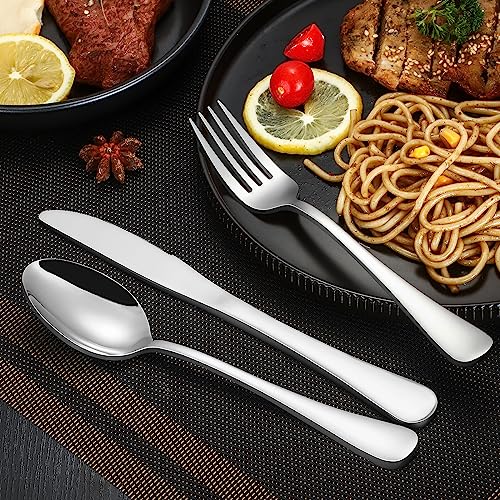 40 Piece Silverware Set (Silver2)