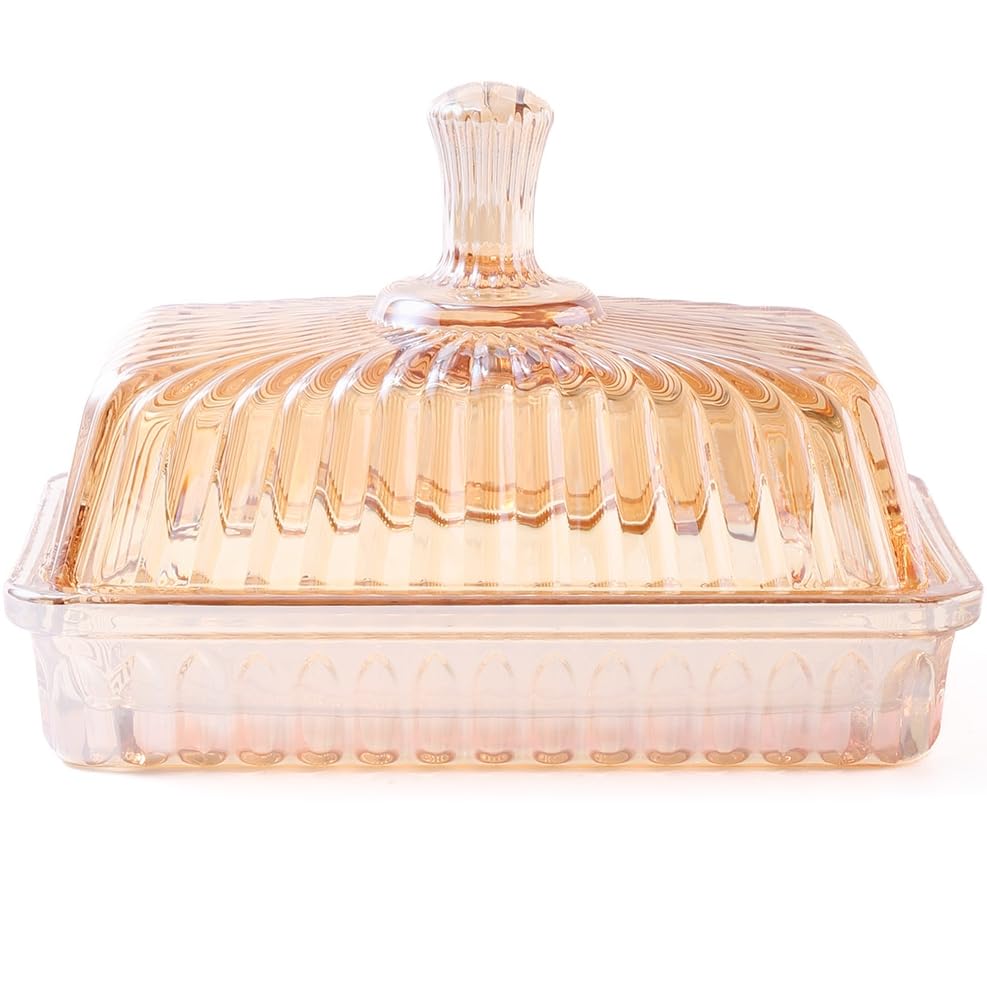 Boho Butter Dish with Lid