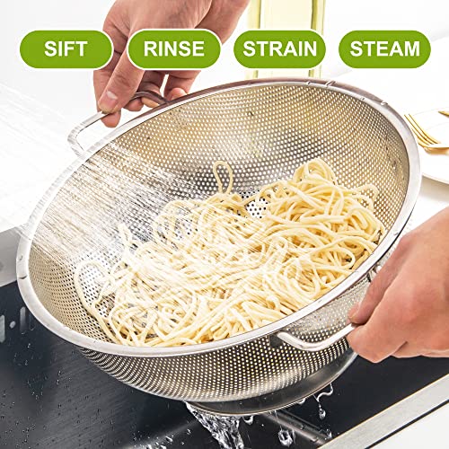 Colander Stainless Steel 5 (5QT)