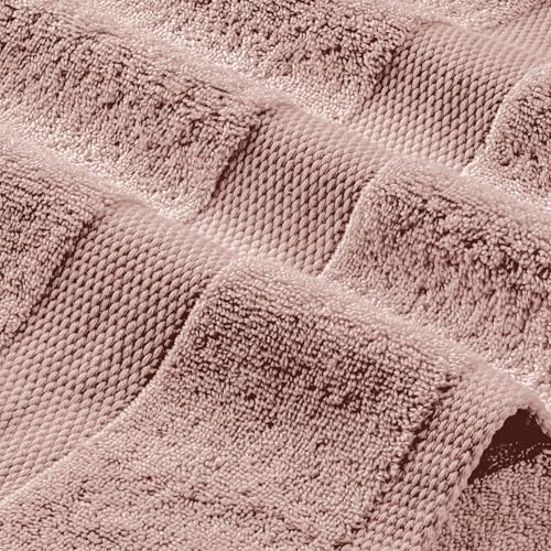 Wealuxe Pink Washcloths 12x12 Inch (Pink / Washcloth 12-Pack)