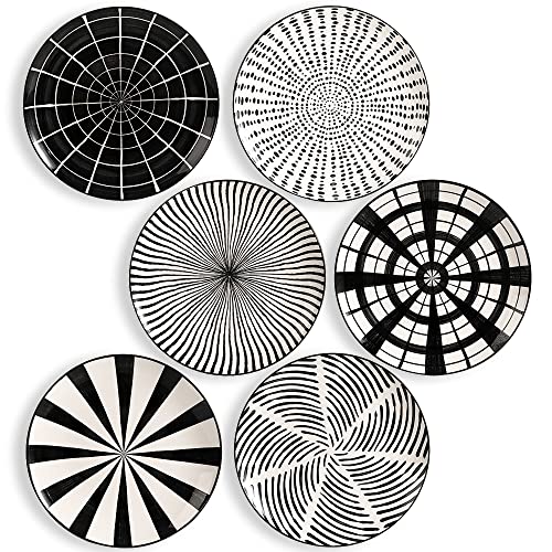 Dinner Plates Ceramic Plate Set (10 inch / Black)