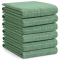 100% Cotton Terry Kitchen Towels (Grass Green / 20 X 28 - 6 Pack)