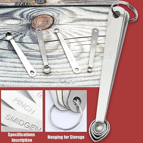 4 Pcs Set Measuring Spoons (4pcs/set)