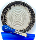Premium Ceramic Garlic Grater Plate Set