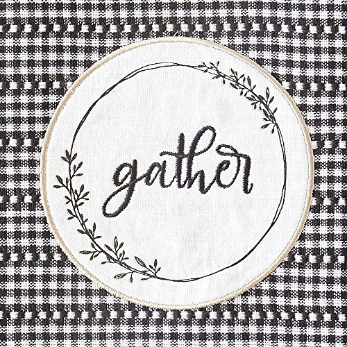 Home Sweet Farmhouse Kitchen Collection (Black / Dishtowel Set, 18x28")