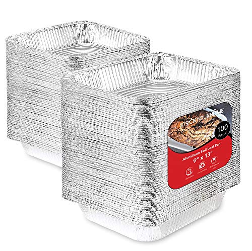 Aluminum Pans 9x13 Disposable Foil Baking Pans