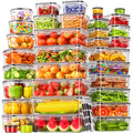 70 PCS Food Storage Containers with Lids Airtight (70 PCS)