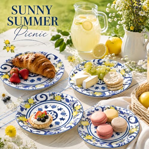 50 Pack Lemon Paper Plates