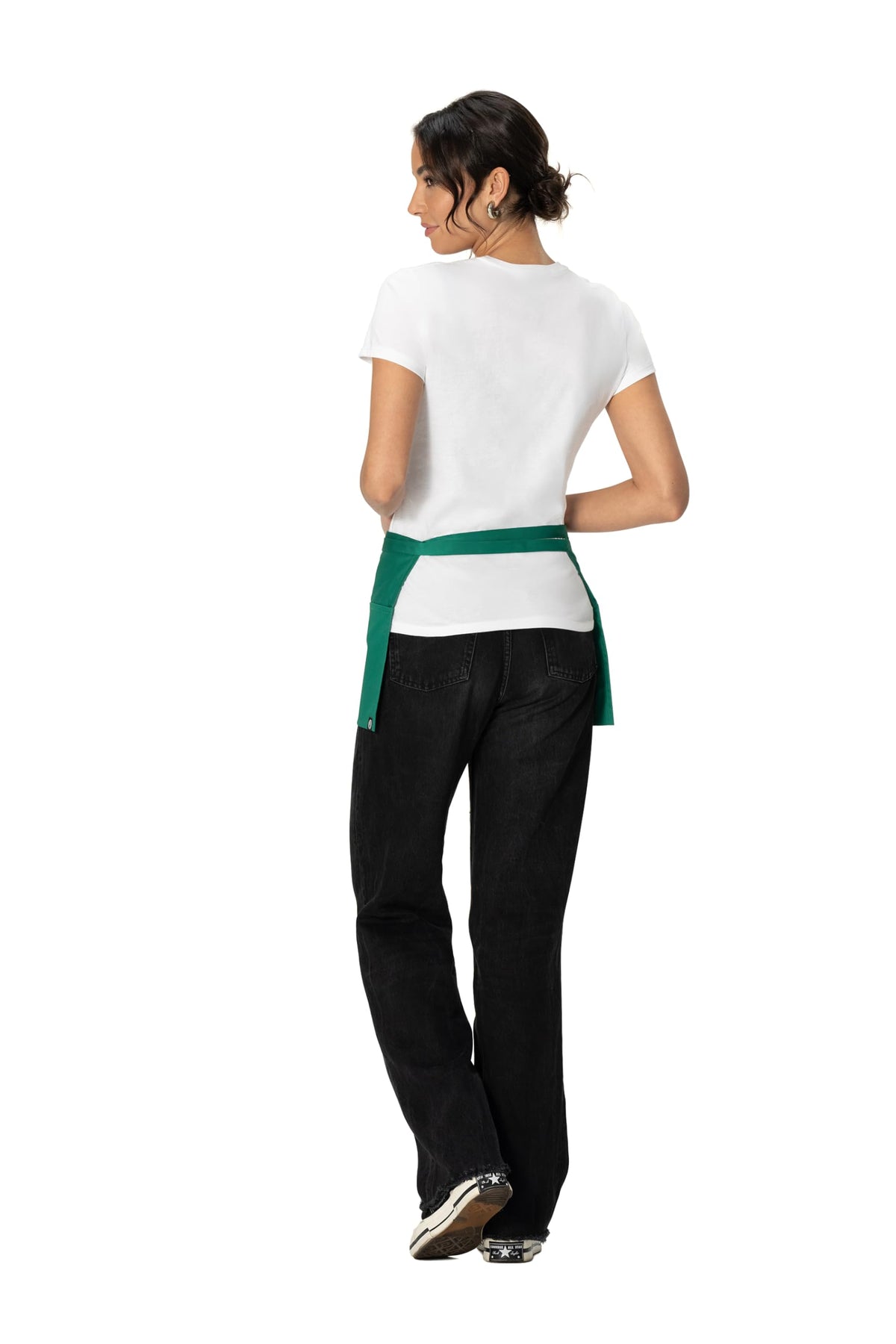 Unisex Waitress Apron (Kelly Green)