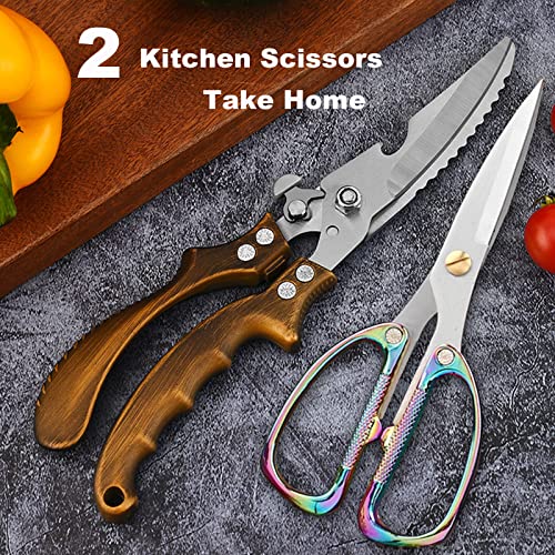 Poultry Shears 2 (Bronze+rainbow)