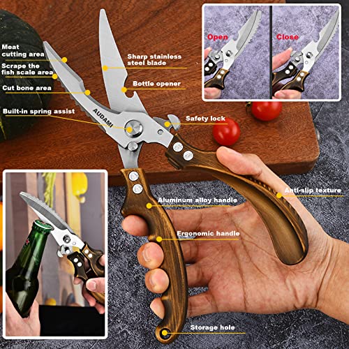 Poultry Shears 2 (Bronze+rainbow)