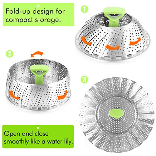 Vegetable Steamer Basket for Cooking Food