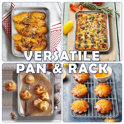 10.4” Baking Sheet Pan with Rack (10.4")