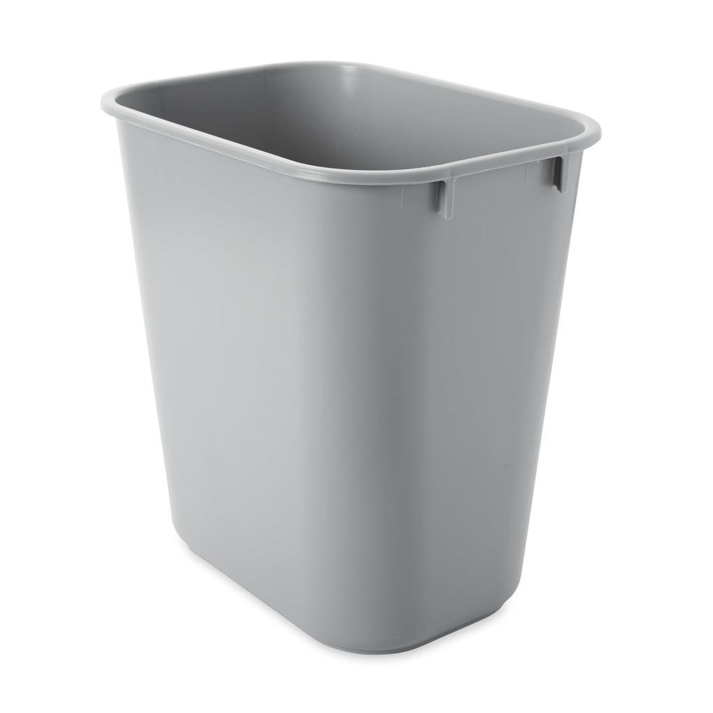 Deskside Wastebasket (3.25 Gallons / Gray)