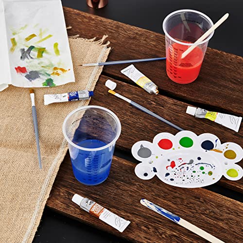 100 PACK 10 oz Plastic Measuring Cups