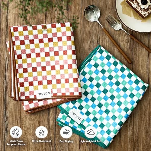 Waffle Kitchen Towel Set of 2 (Checkerboard Bliss)
