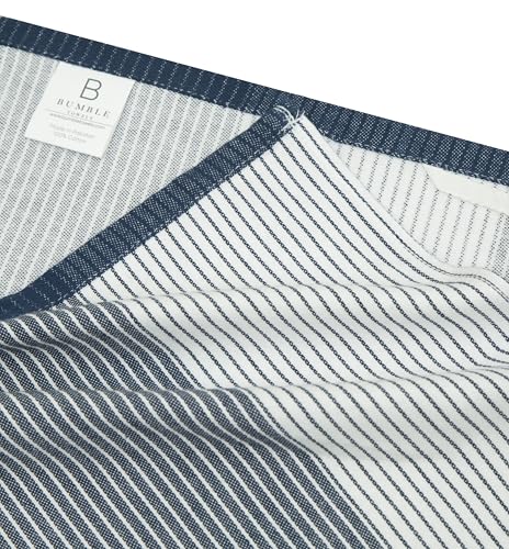 Premium Kitchen Towels 6 Pack 100% Cotton (Blue / Kitchen Towels - Flat Woven (6 Pack))