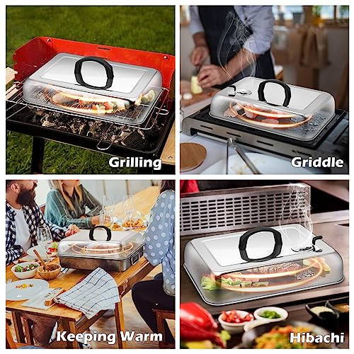 Melting Dome 2Pcs (1 Solid Dome + 1 Lid with vent)