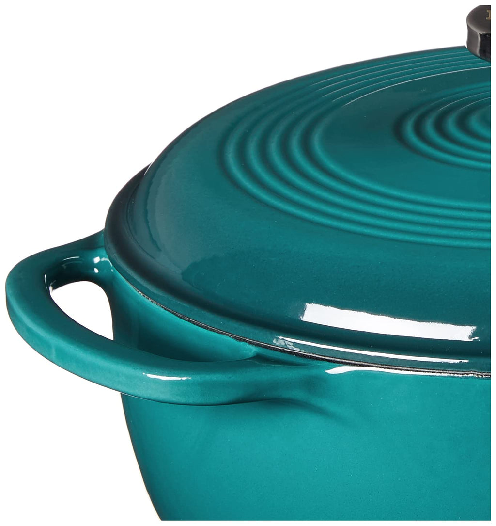 Essential Enamel Cast Iron Dutch Oven (Lagoon)