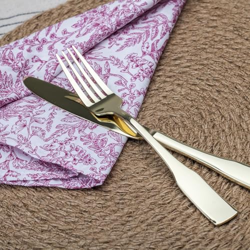 Kate Champagne Gold Mirror 40 (Champagne Gold / 40 pieces for 8)