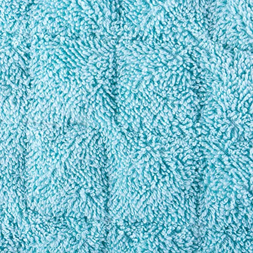 Basic Terry Collection 100% Cotton Quilted (Aqua / Oven Mitt)
