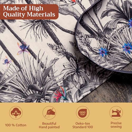 Aprons for women with Pocket 100% Cotton Pack of 1 (102 - Amazonia)