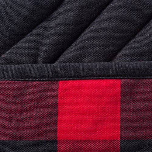 Buffalo Check Kitchen Collection (Potholder / Red & Black)
