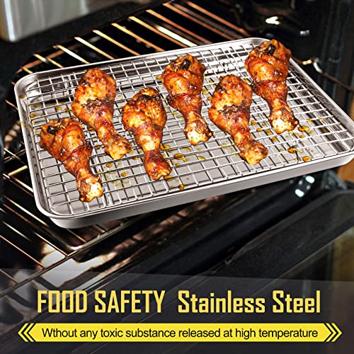 12.5” Baking Sheet Pan with Rack (12.5")