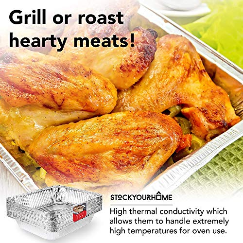 Aluminum Pans 9x13 Disposable Foil Pans