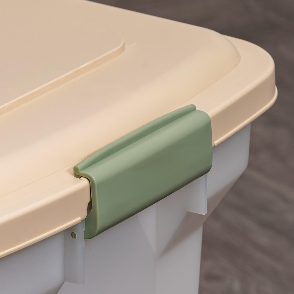 Dog Food Storage Container (22 lbs / Almond)