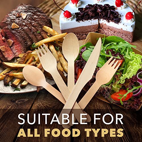 Disposable Wooden Cutlery Set