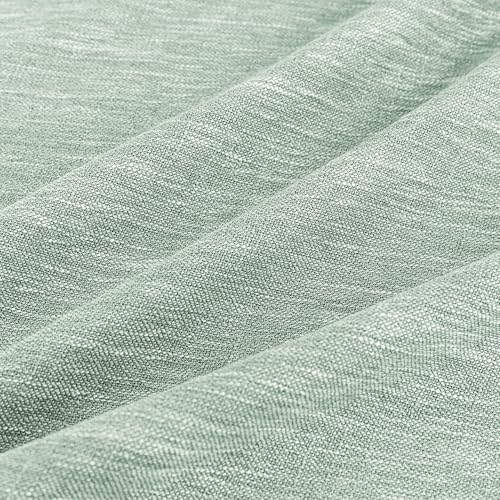Living Room Curtains 84 Inches Long Semi Sheer Light Filtering Privacy Drapes for Bedroom Rod Pocket Textured Boho Home Decor (50"W x 84"L (Pack of 2) / Aqua)