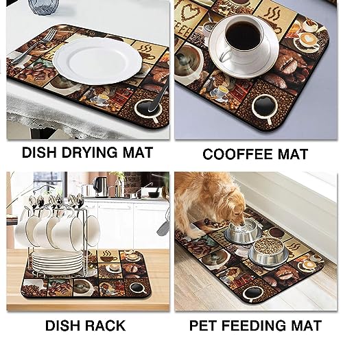 Coffee Mat 23inx15in (Coffee-12-1 / 23" x 15")