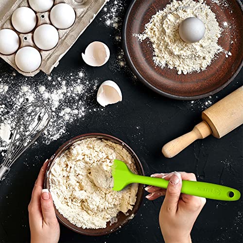 3 Piece Silicone Spatula Set (Red/Green/Aqua Sky)