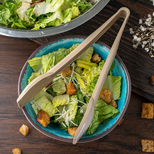 460906 Carly Salad Tong (9" Salad Tong / 12 Pack / Beige)