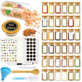 Spice Jars with Labels (4 oz 35 pcs)