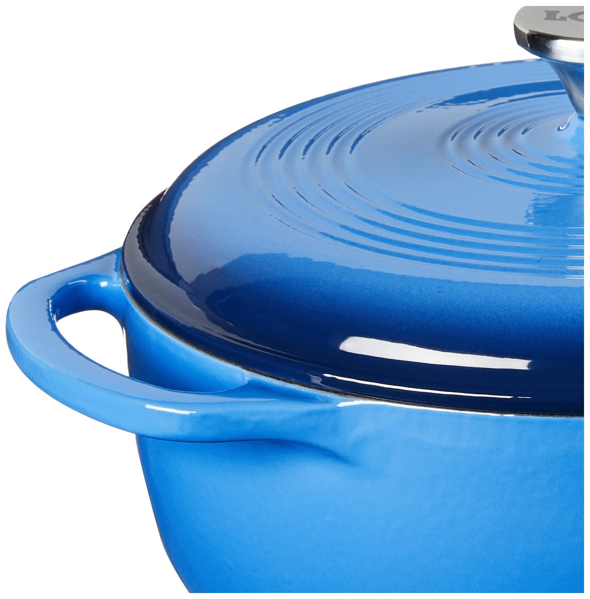 Essential Enamel Cast Iron Dutch Oven (Caribbean Blue)