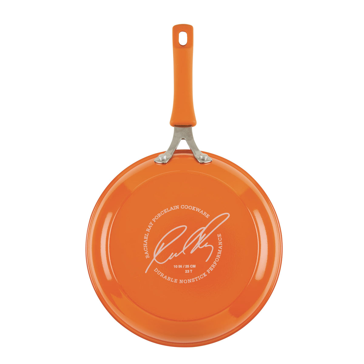 Cook + Create Nonstick Cookware Frying Pan (Orange / 10 Inch)