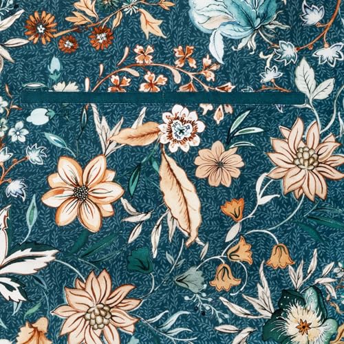 Aprons for women with Pocket 100% Cotton Pack of 1 (088 - Luxury Loft - Dark Teal)
